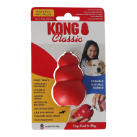 Hondenspeelgoed S rood Kong